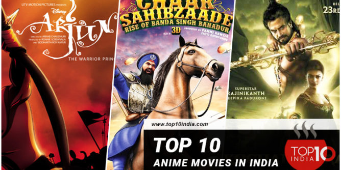 top 10 most viewed anime in india