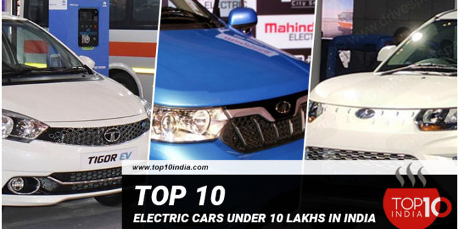 top 10 electric cars in india under 10 lakhs in 2024